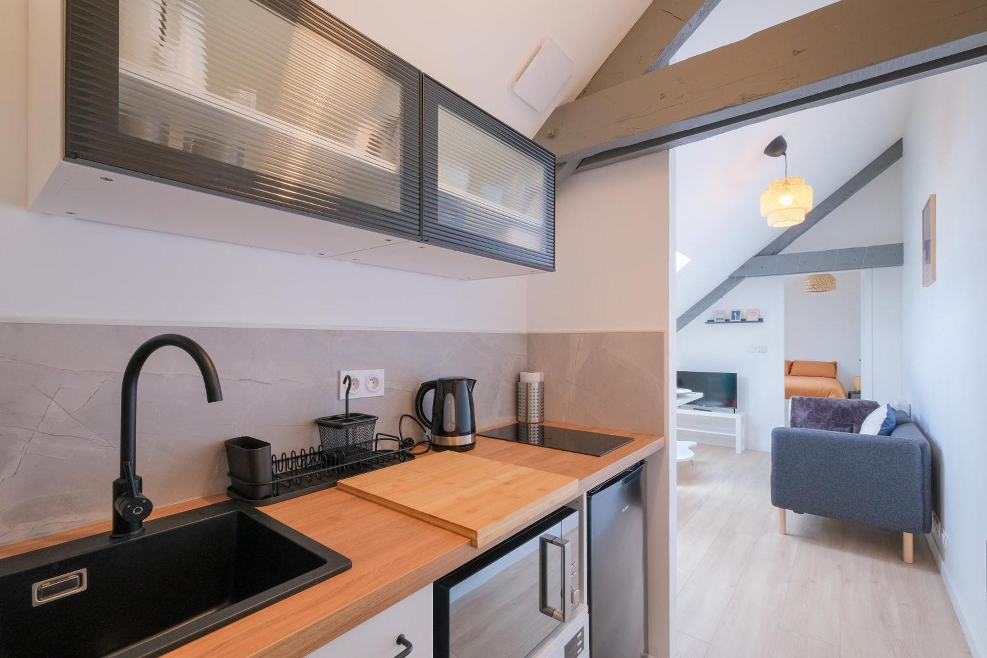 Le Perchoir Du Marche - Appt Pour 2 Apartment Saint-Nazaire  Luaran gambar